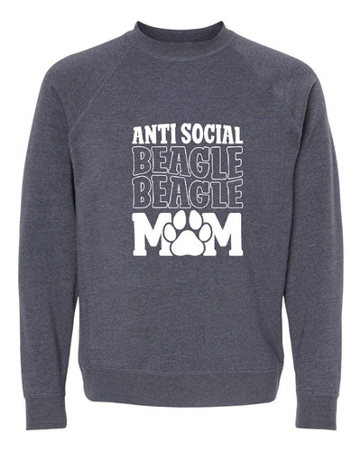 Antisocial Beagle Mom Sweatshirt