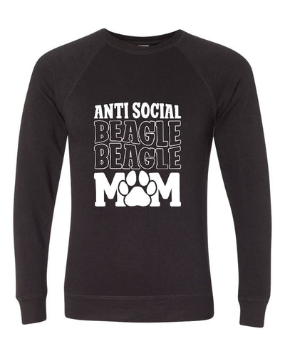Antisocial Beagle Mom Sweatshirt