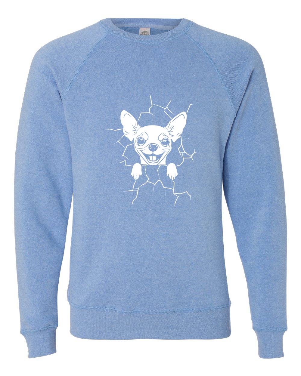 Chihuahua Wall Crack Sweatshirt