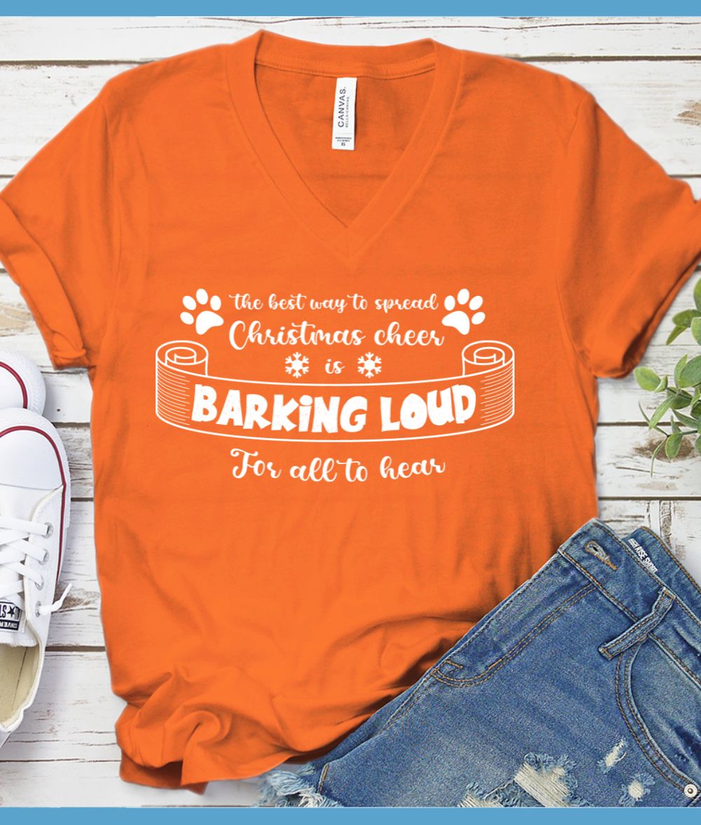 Barking Loud For All To Hear V-Neck