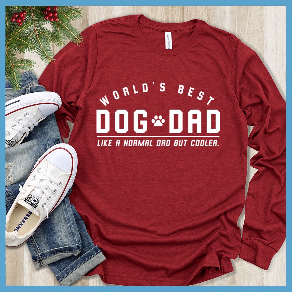 World's Best Dog Dad Long Sleeves
