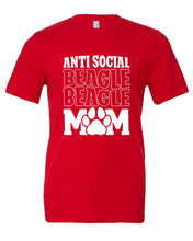 Load image into Gallery viewer, Antisocial Beagle Mom T-Shirt
