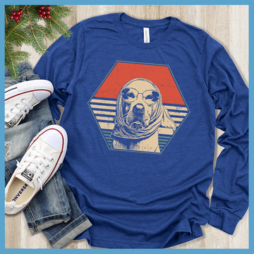 Retro Female Labrador Long Sleeves