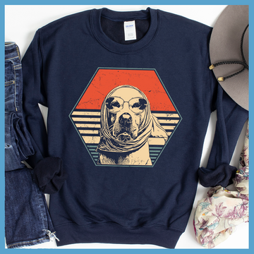 Retro Female Labrador Sweatshirt