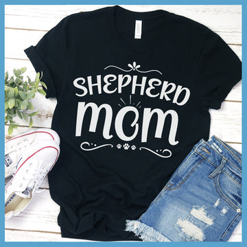 Shepherd Mom Floral T-Shirt