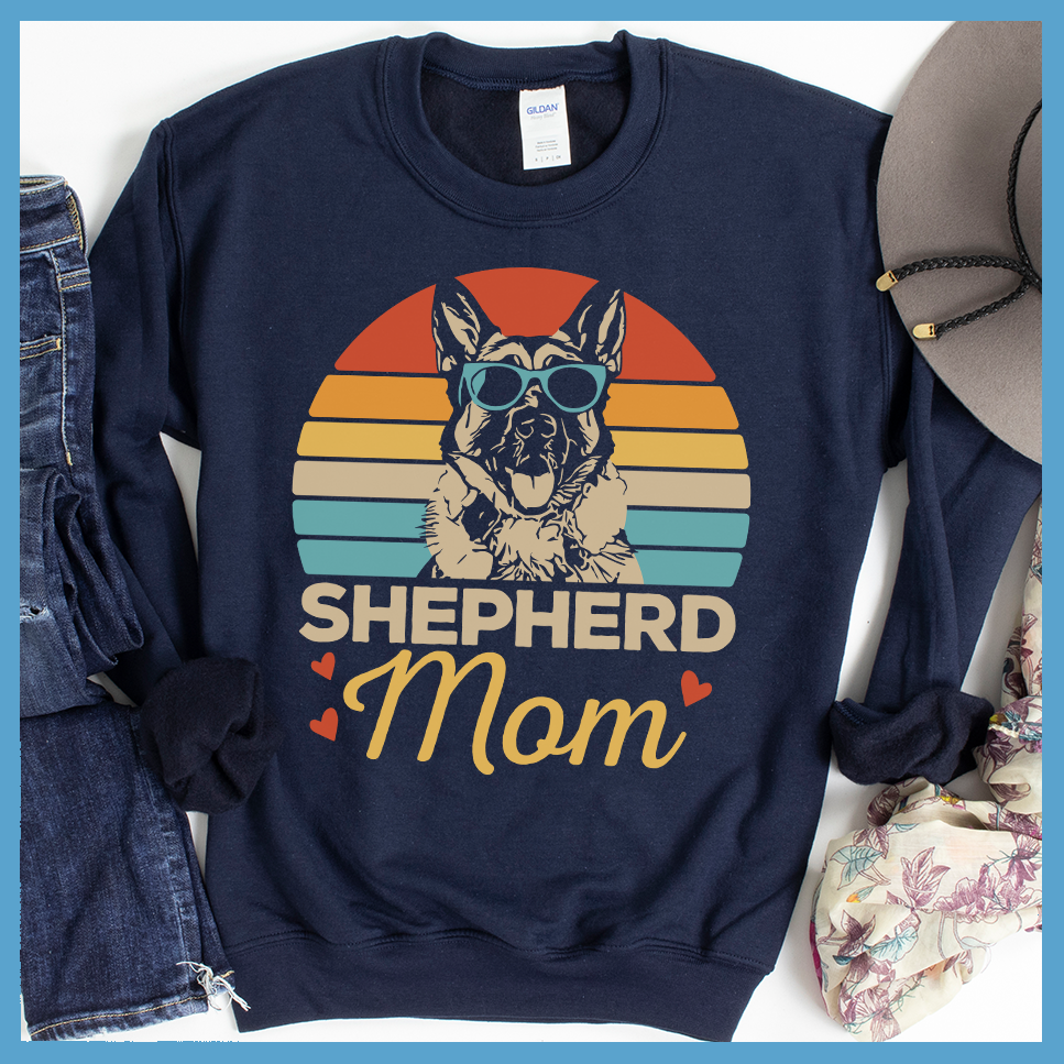 Shepherd Mom  Sweatshirt