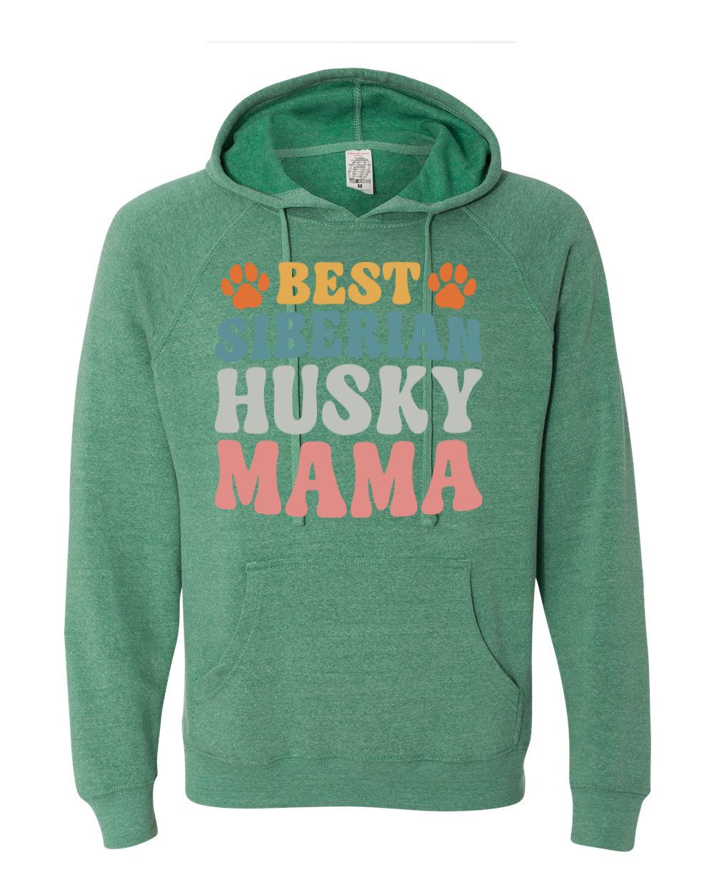 Best Siberian Husky Mama Colored Print Hoodie