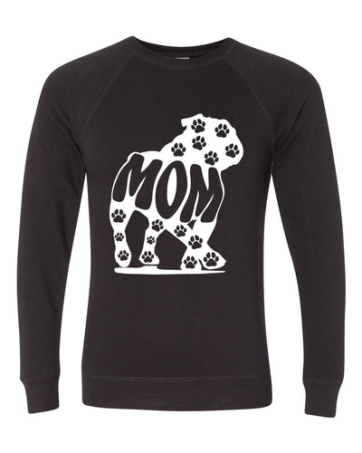 British Bulldog Mom Paws Sweatshirt