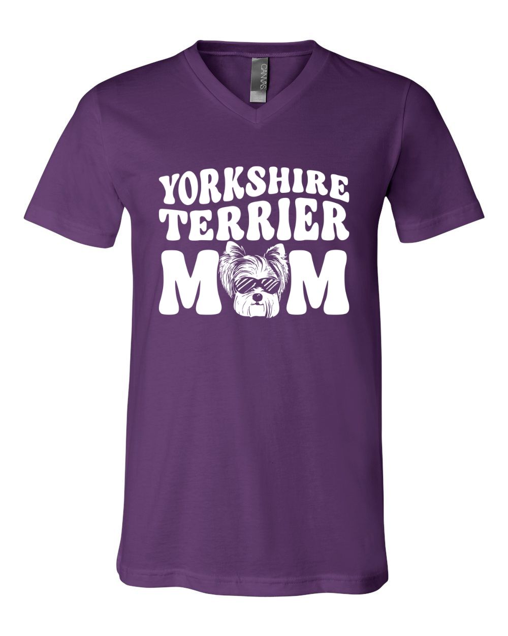 Yorkshire Terrier Mom V-Neck