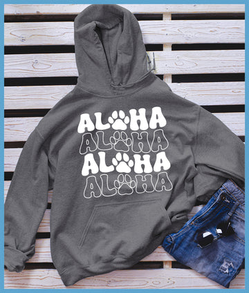 Aloha Dog Paw Hoodie