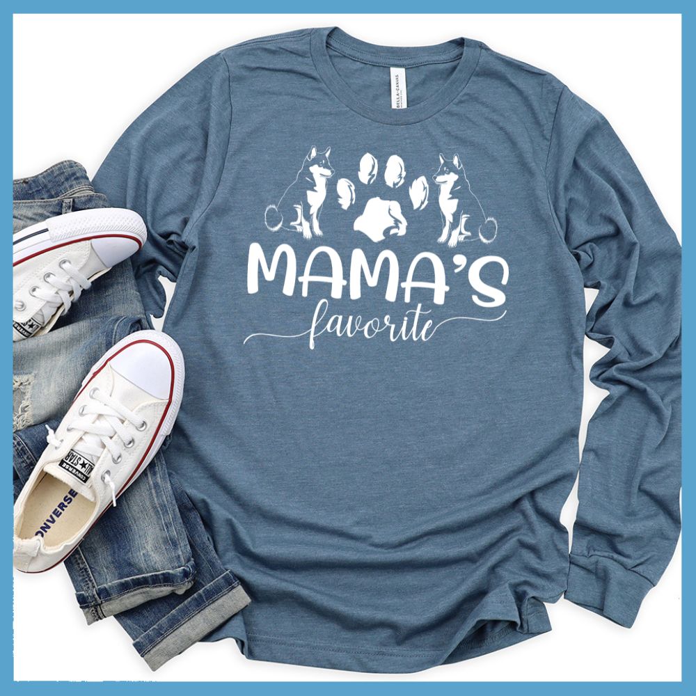 Shiba Inu Mama's Favorite Long Sleeves