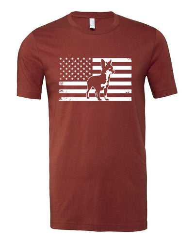 Chihuahua USA Flag T-Shirt
