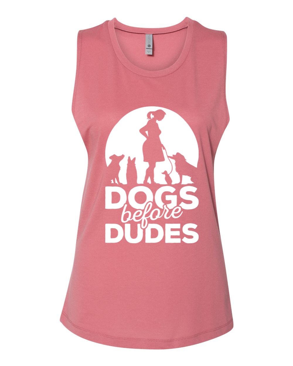 Dogs Before Dudes Muscle Tank