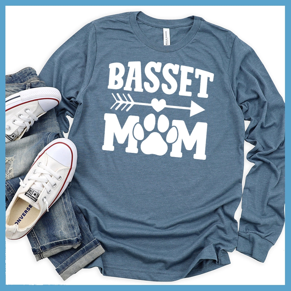 Basset Mom Long Sleeves