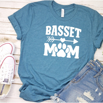 Basset Mom T-Shirt