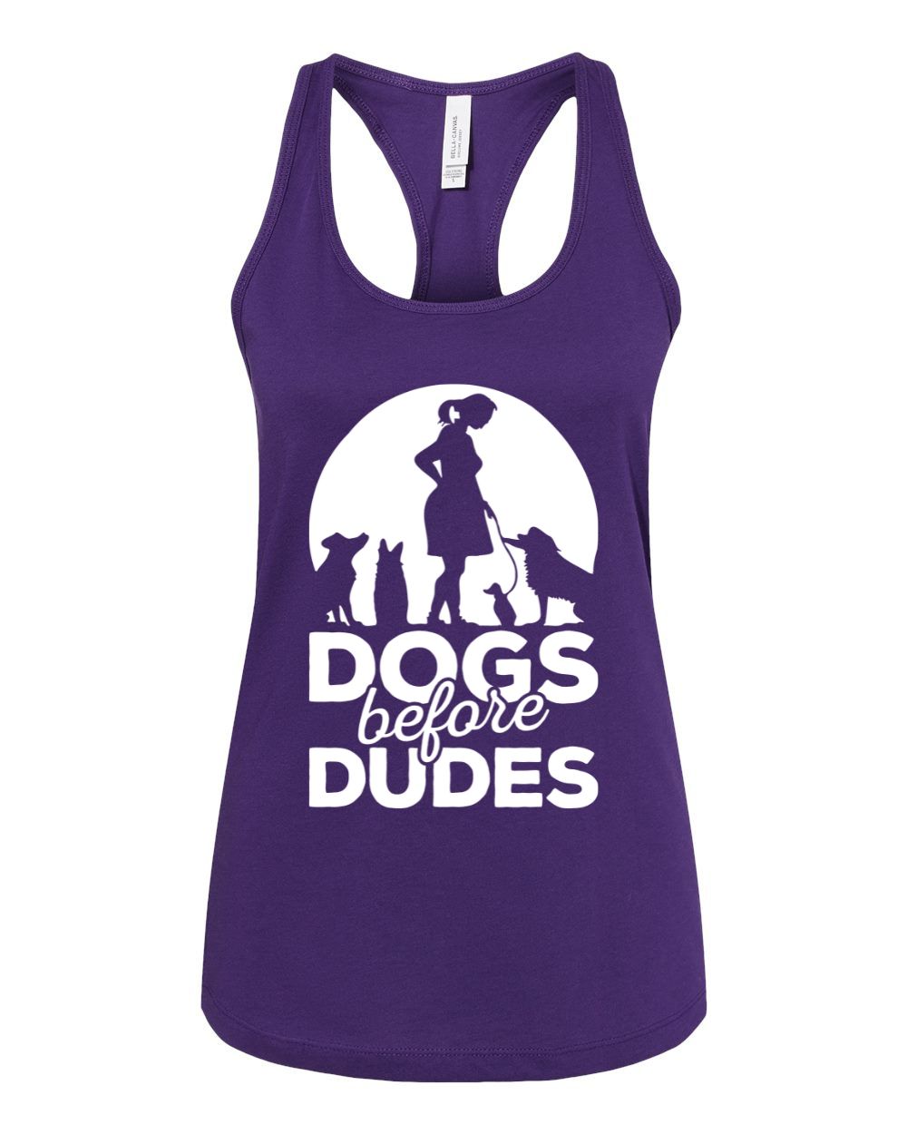Dogs Before Dudes Tank Top