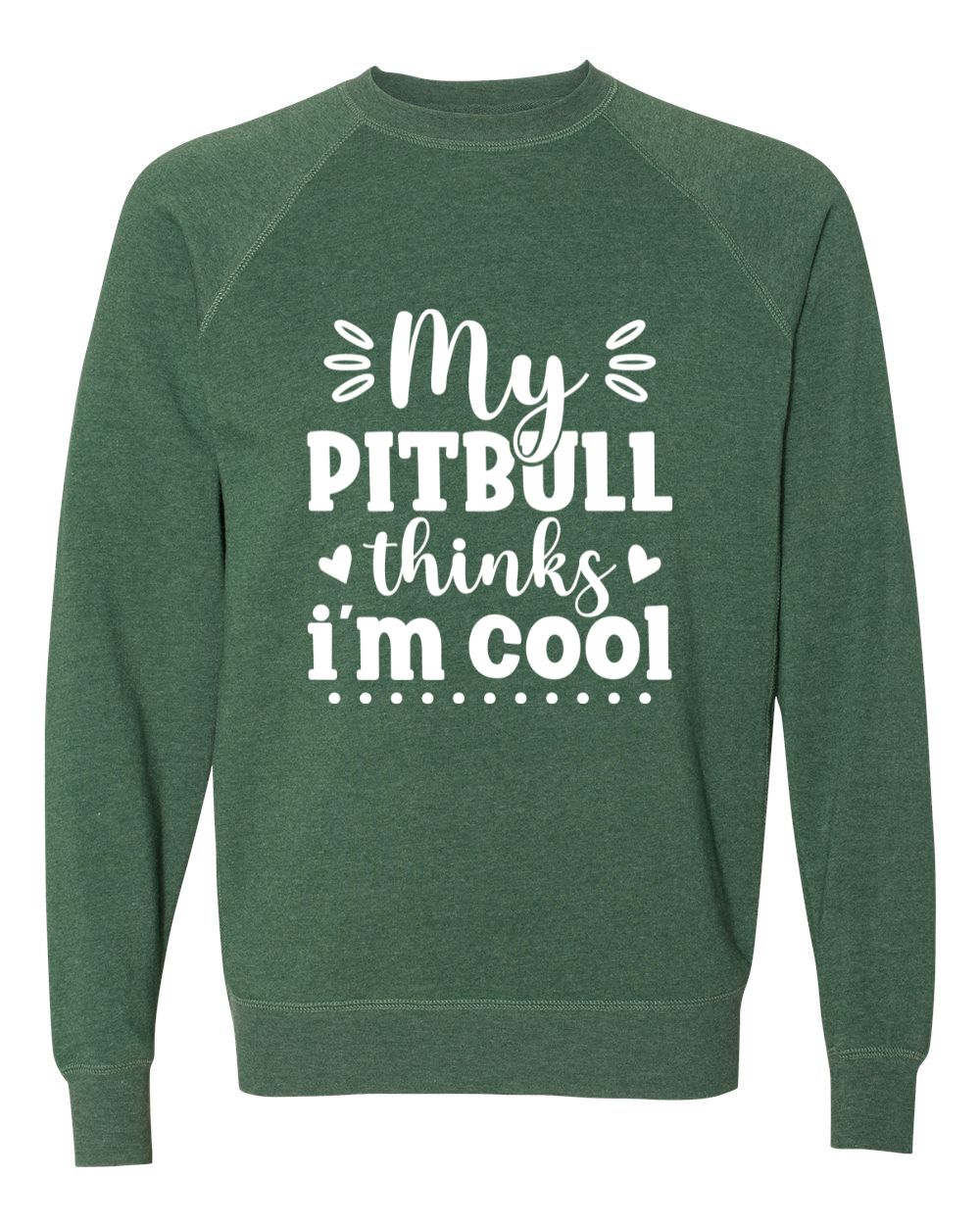My Pitbull Thinks I'm Cool Sweatshirt