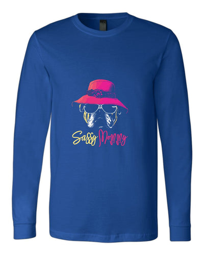 Sassy Mommy Colored Print Long Sleeves