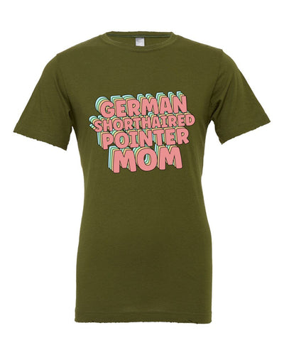 German Shorthaired Pointer Mom Pastel T-Shirt