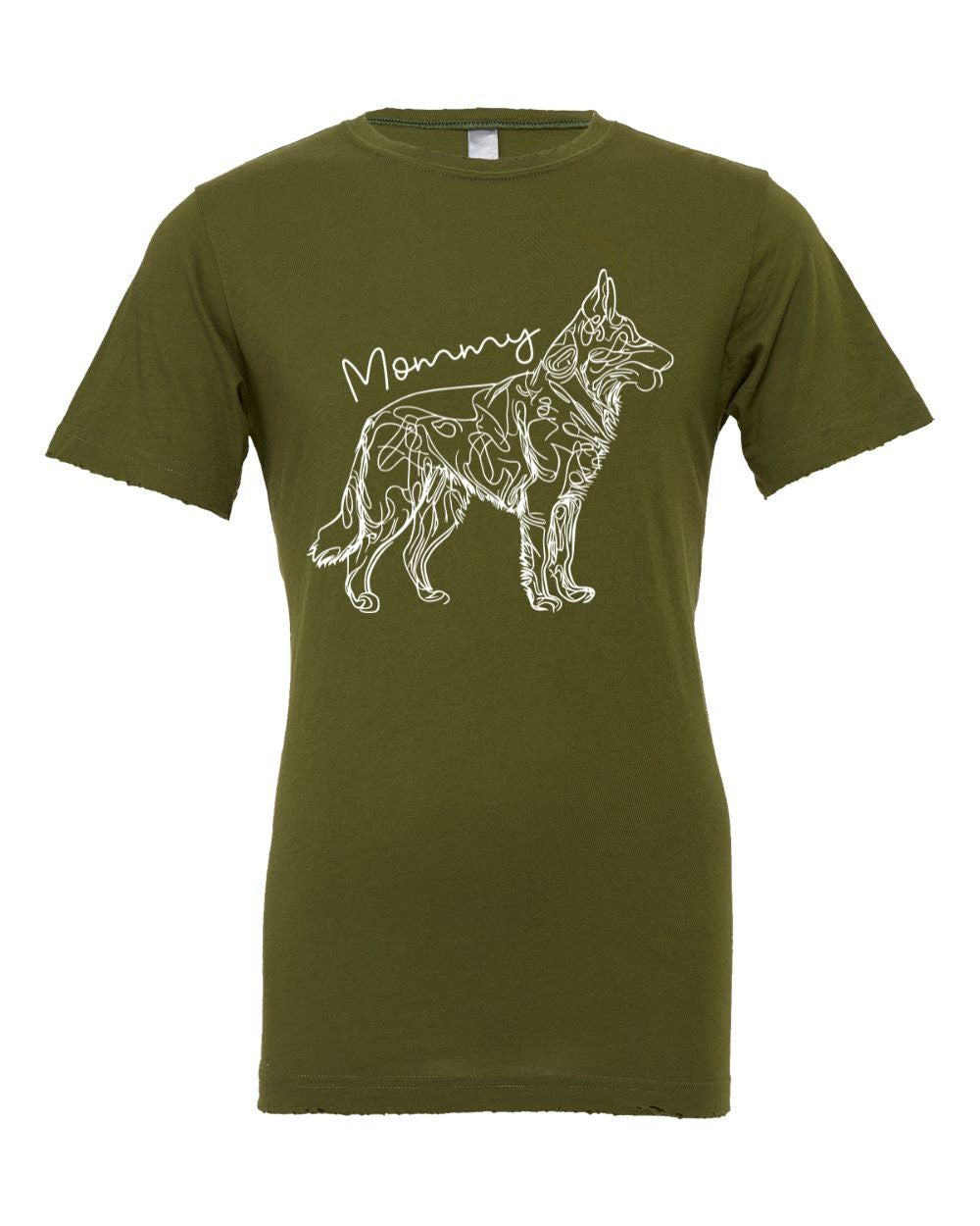 German Shepherd Mommy T-Shirt