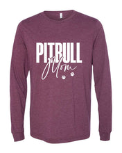 Load image into Gallery viewer, Pitbull Mom Long Sleeves
