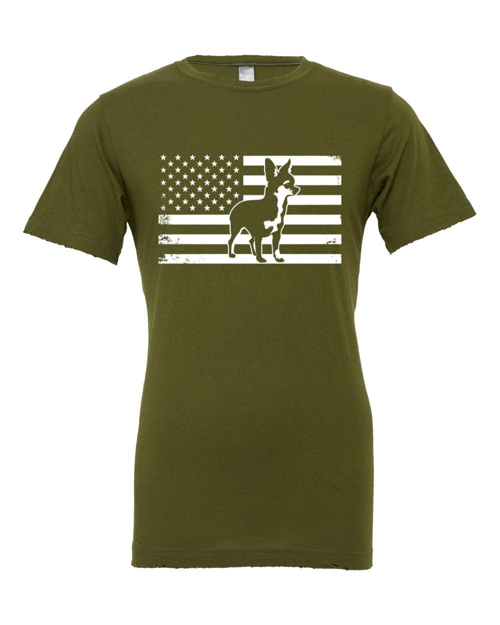 Chihuahua USA Flag T-Shirt