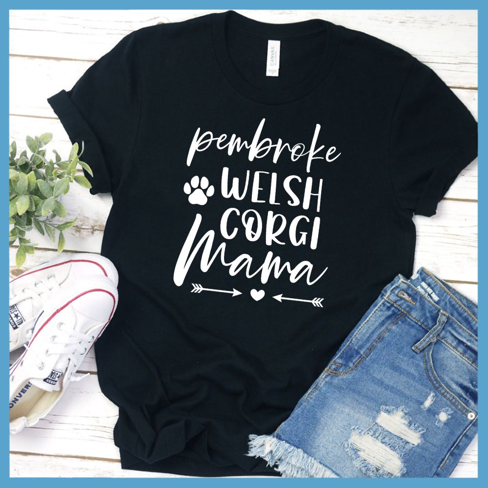 Pembroke Welsh Corgi Mama T-Shirt