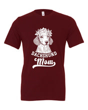 Load image into Gallery viewer, Dachshund Mom Floral T-Shirt
