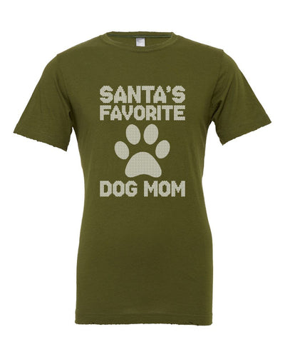 Santa's Favorite Dog Mom Version 2 T-Shirt