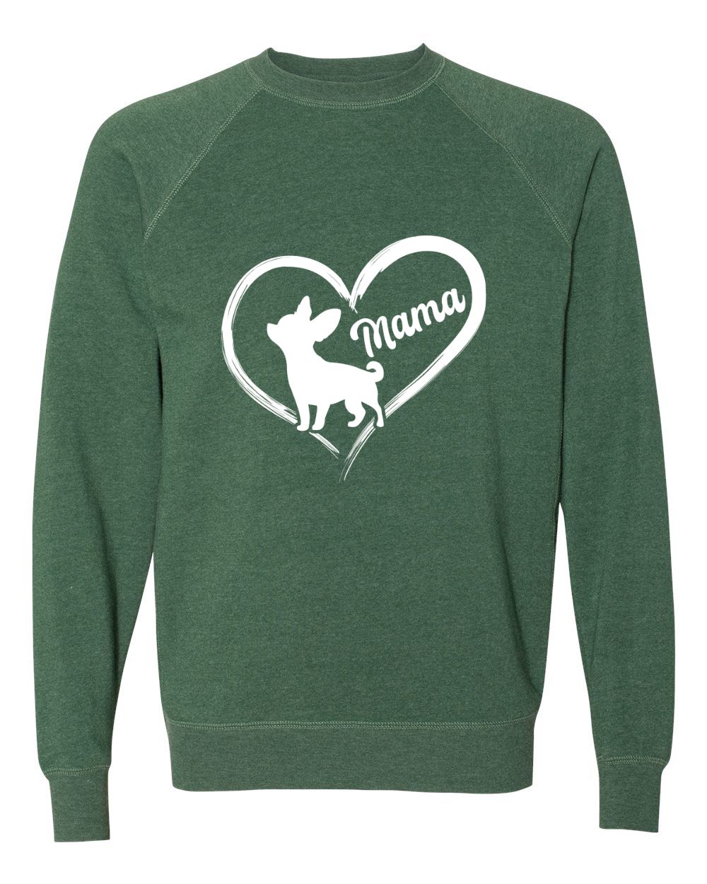 Chihuahua Mama Heart Version 2 Sweatshirt