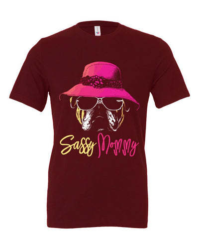 Sassy Mommy Colored Print T-Shirt