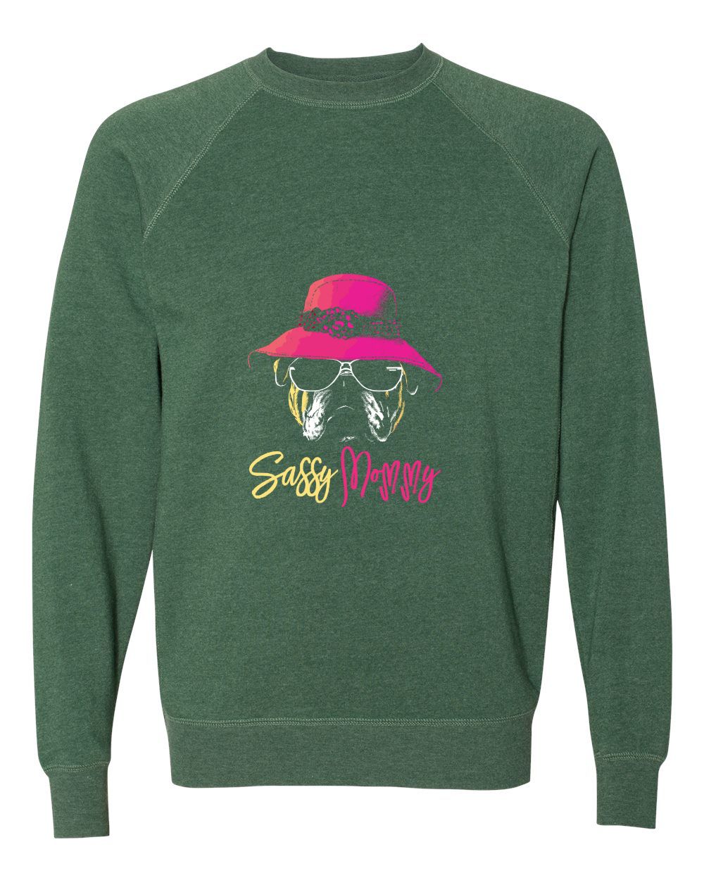 Sassy Mommy Colored Print Sweatshirt
