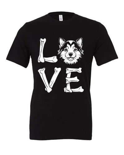 Love Siberian Husky T-Shirt