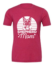 Load image into Gallery viewer, Shepherd Mom T-Shirt - White Design
