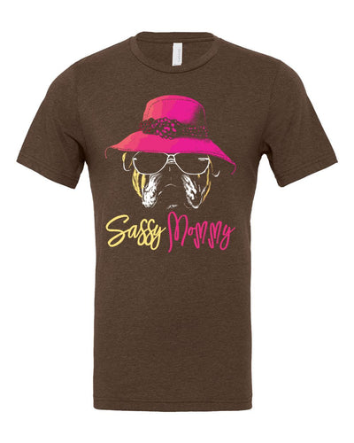 Sassy Mommy Colored Print T-Shirt