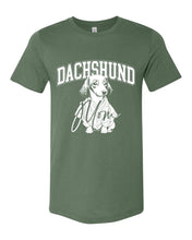 Load image into Gallery viewer, Dachshund Mom College T-Shirt
