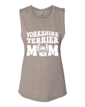 Load image into Gallery viewer, Yorkshire Terrier Mom Muscle Tank
