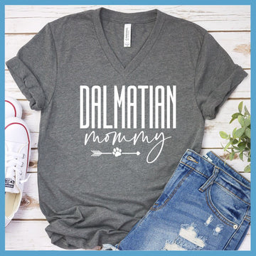 Dalmatian Mommy V-Neck