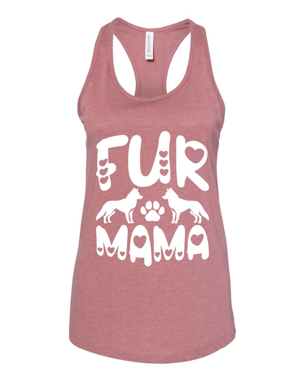 Fur Mama Siberian Husky Tank Top