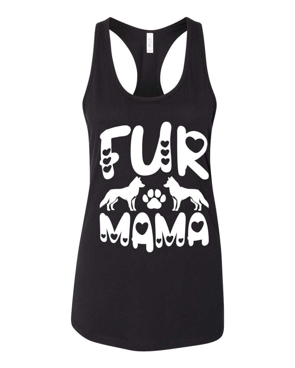 Fur Mama Siberian Husky Tank Top