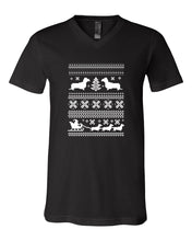 Load image into Gallery viewer, Dachshunds Christmas Pattern Classic V-Neck
