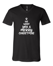 Load image into Gallery viewer, We Woof You A Merry Christmas Version 2 V-Neck
