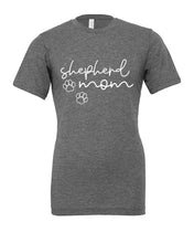 Load image into Gallery viewer, Shepherd Mom Script T-Shirt
