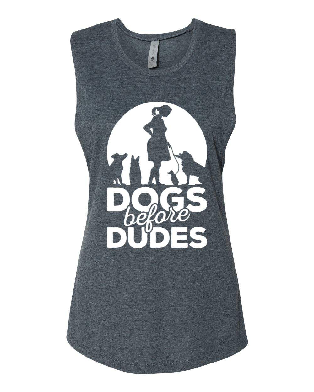Dogs Before Dudes Muscle Tank