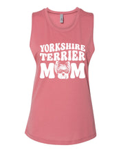 Load image into Gallery viewer, Yorkshire Terrier Mom Muscle Tank
