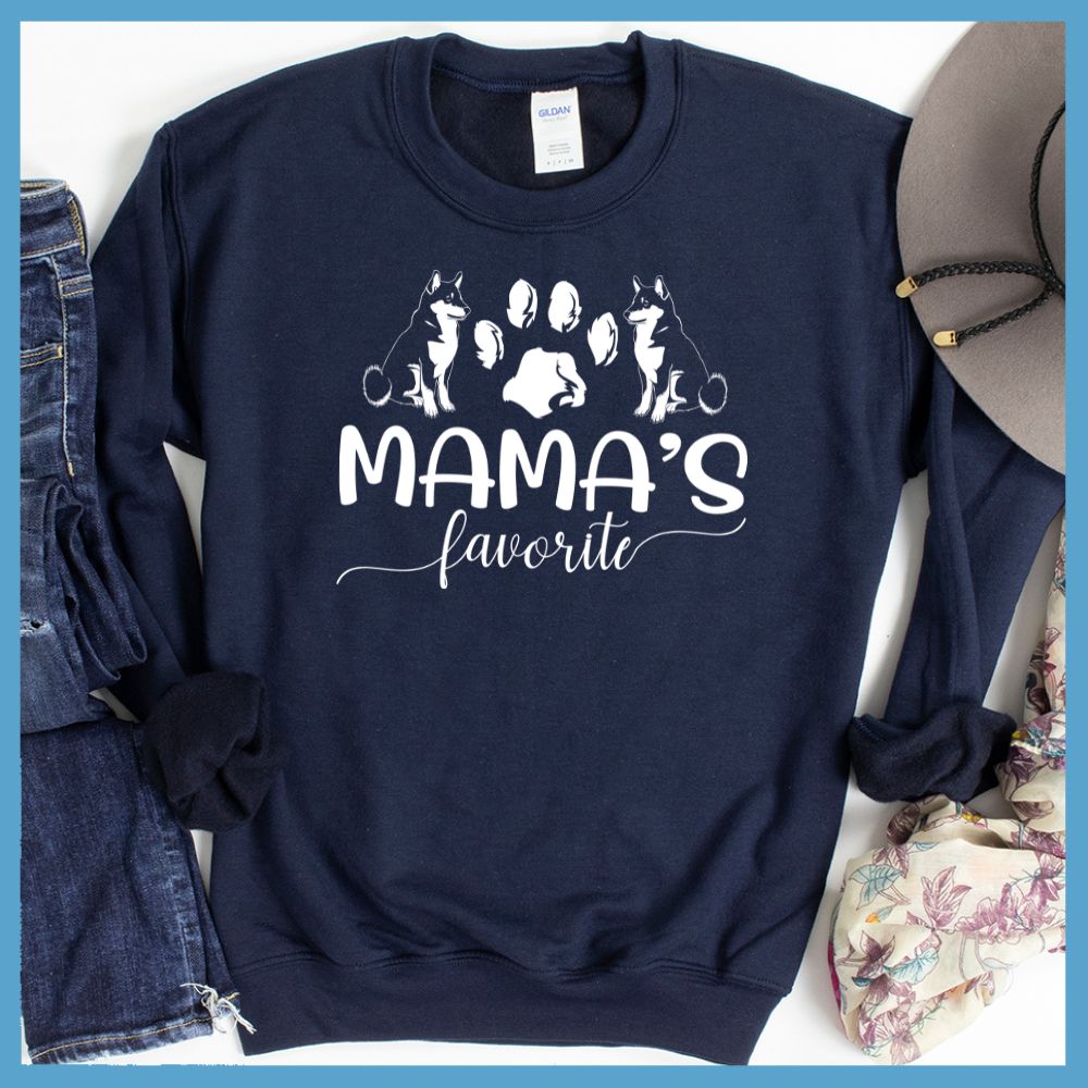 Shiba Inu Mama's Favorite Sweatshirt