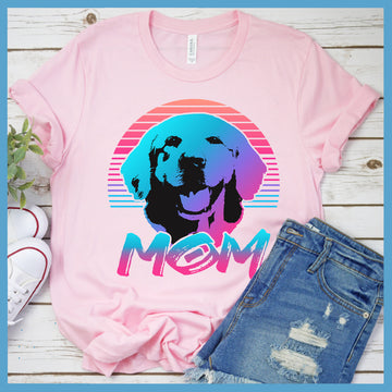 Vaporwave Golden Retriever T-Shirt