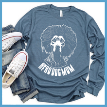Load image into Gallery viewer, Afro Dog Mom Long Sleeves
