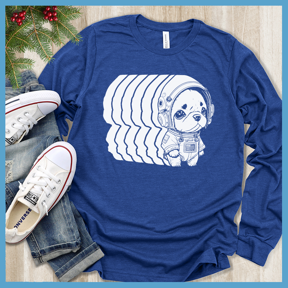 Astronaut Puppy Long Sleeves