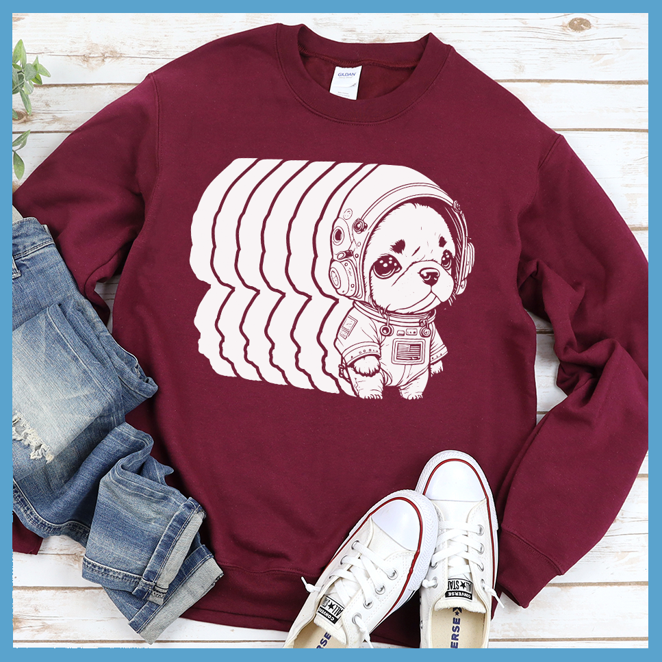 Astronaut Puppy Sweatshirt